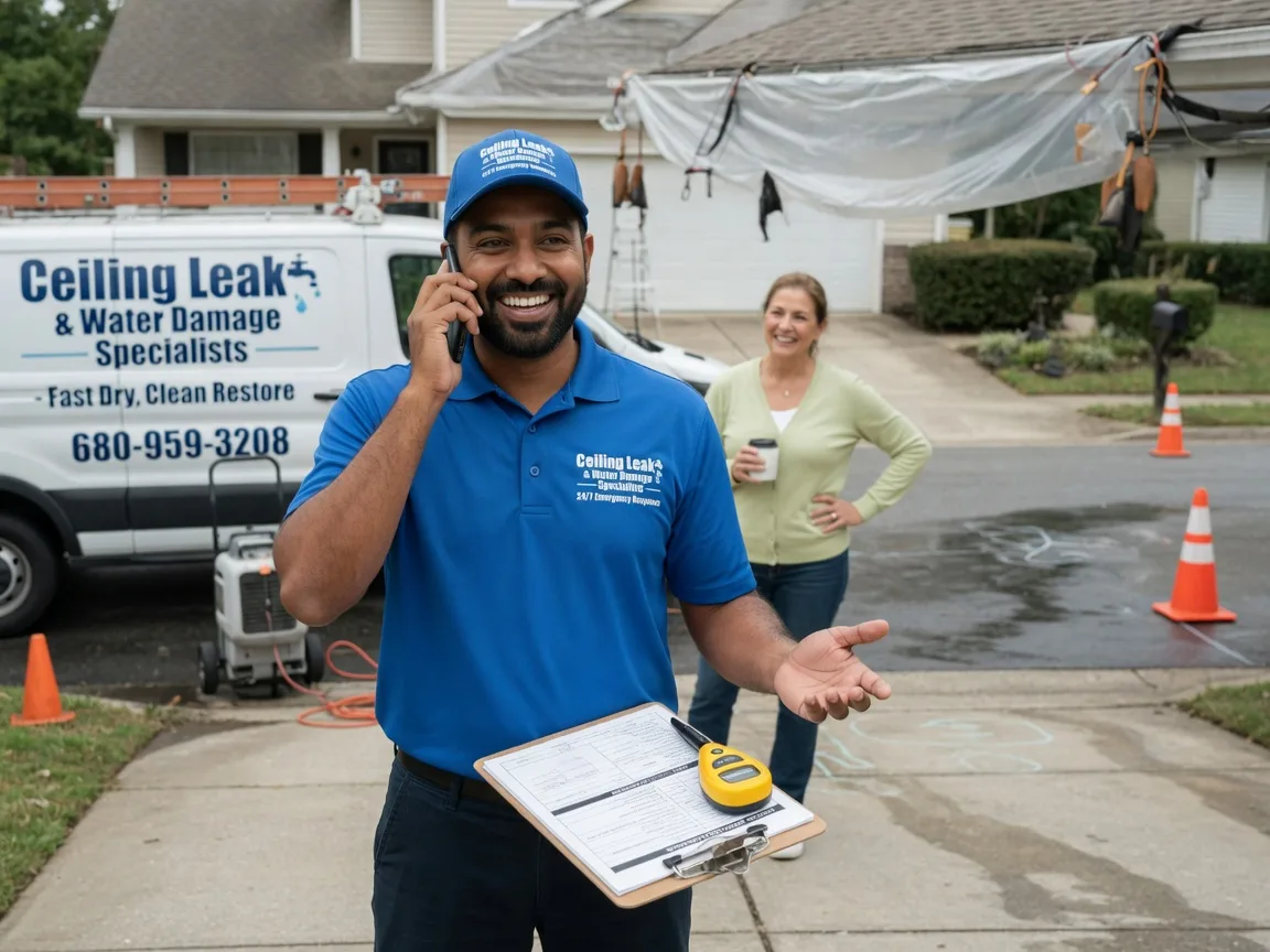 Ceiling Leak Cleanup Downingtown, PA FAQs